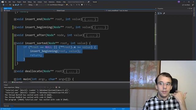 Sorted linked list смотреть онлайн