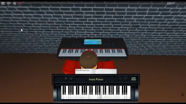 Theme Song - Grave of the Fireflies by: Michio Mamiya on a ROBLOX piano. смотреть онлайн
