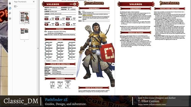 Pathfinder 2E - Fighter - Reverse Engineering Valeros смотреть онлайн