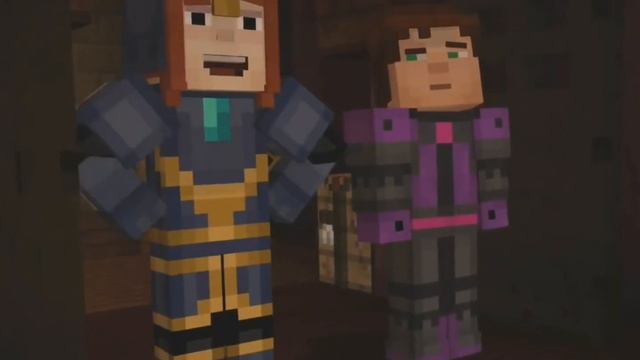 Minecraft story mode Petra Yeah, You Guys should stay here, It could be Dangerous смотреть онлайн