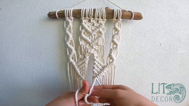 DIY Macrame Plant Hanger ? Boho Style | Easy Tutorial For beginners | Design & Tutorial by LIT deco смотреть онлайн