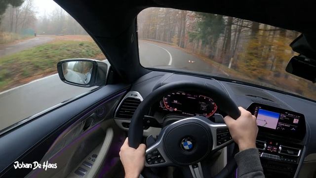 BMW M850i GRAN COUPÉ 530 HP POV TEST DRIVE I 4K