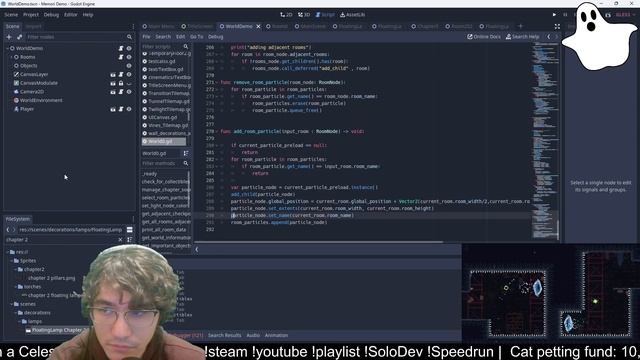 making a precision platformer in Godot #159 | spooky stream смотреть онлайн