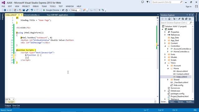 ASP.NET MVC 5 : 5.1 AJAX - AJAX calls смотреть онлайн