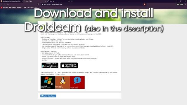 Tutorial on virtual webcam and fake microphone смотреть онлайн