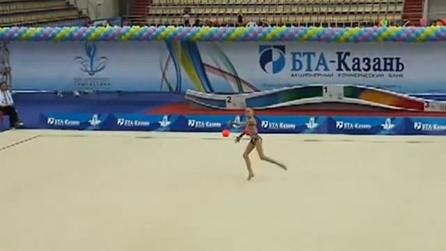 Солдатова Александра Мяч Казань 2013.webm
