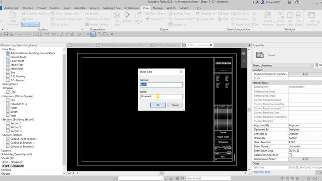 REVIT 2023 ARCHITECTURE: LESSON 30 - WORKING WITH DRAWING SHEETS смотреть онлайн