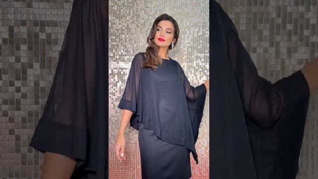 Платье Beautiful & Free Модель 6069 черный смотреть онлайн