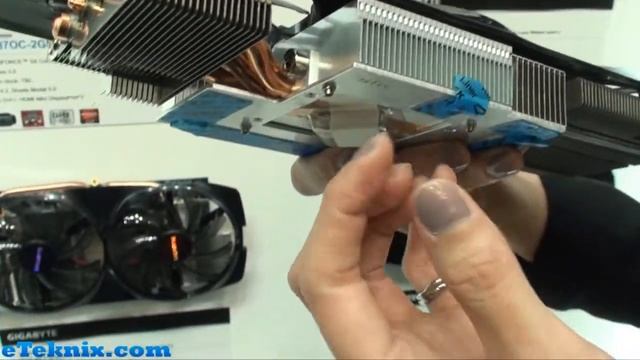 Enya From Gigabyte Gives Us An In-Depth Look Into Their Latest Graphics Cards At CeBIT 2012