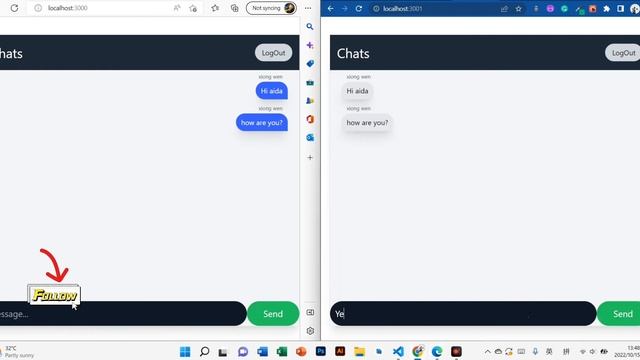 Chat-App #react #firebase смотреть онлайн