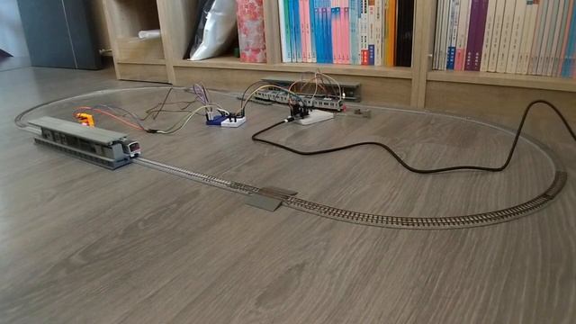 D1 mini with Python: N Scale Automatic Train Operation (Phase 1). Mode: 区間快速 смотреть онлайн