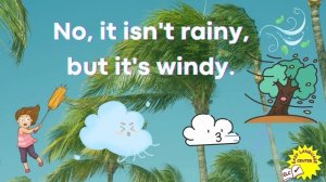 What's the Weather Like? How's the Weather? Weather Vocabulary in English, Talking Flashcards & QUI