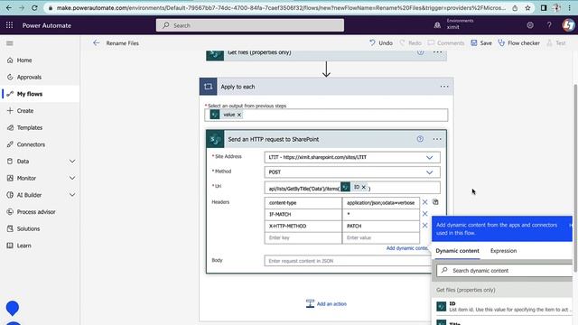 Power Automate - How to Rename All Files inside SharePoint Document Library | Send HTTP Request смотреть онлайн