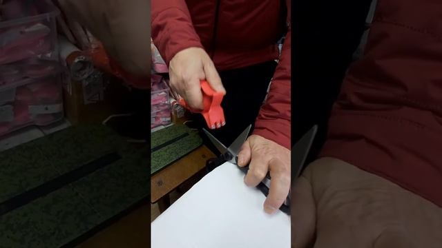 Как правильно наточить ножницы, ножеточкой рыбкой смотреть онлайн