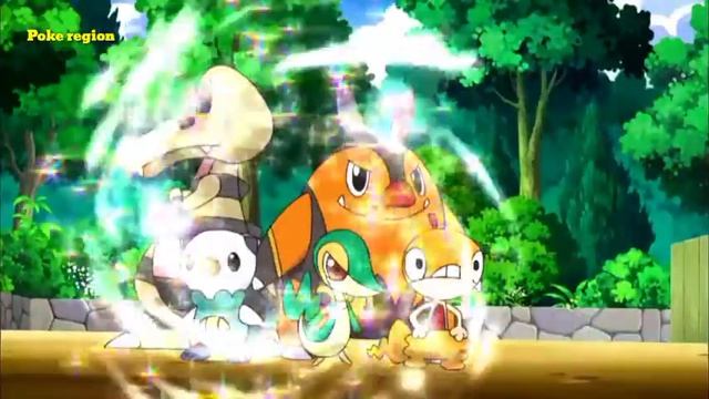 Ash Shows His New Pokémons To Dawn (Hindi) |Pokemon BW Rival Destinies In Hindi| смотреть онлайн