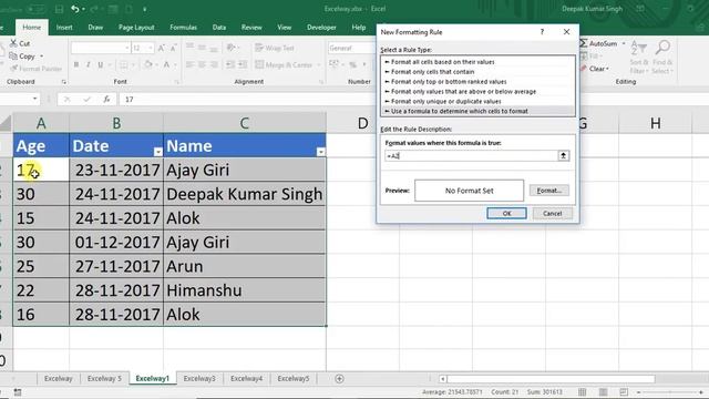 Use of Dollar ($) Sign in Conditional Formatting in Excel (Hindi) смотреть онлайн