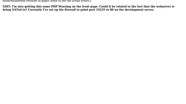 Wordpress: PHP Warning on fresh install (Connection timed out) смотреть онлайн