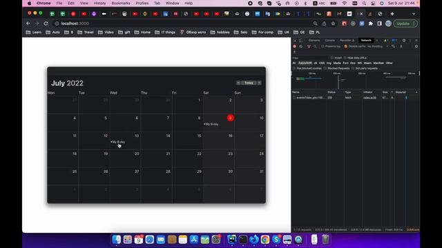 #javascript #calendar ReactJS Calendar #8 Удаление событий смотреть онлайн