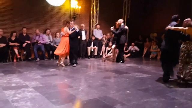 Ронда из 6 пар маэстро, Брюссель Танго Фестиваль 2018 смотреть онлайн