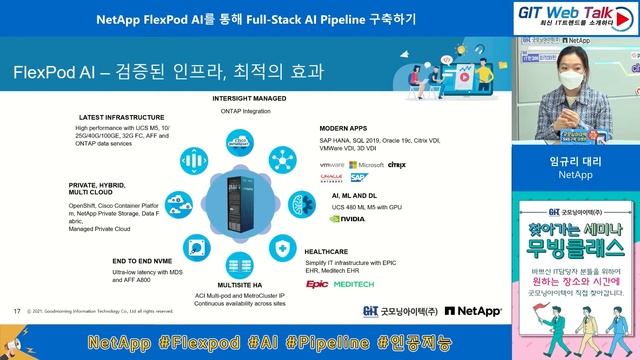 [GIT Solutions - Cloud / Infra] - NetApp FlexPod AI смотреть онлайн
