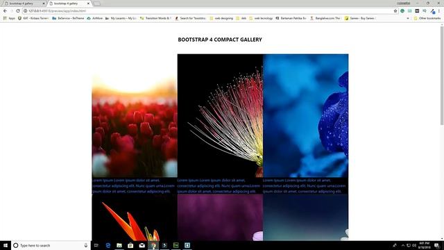 How To Create Responsive LightBox Gallery With Bootstrap 4 With Code