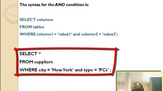 Oracle Select Where Clause. تعليم أوراكل смотреть онлайн