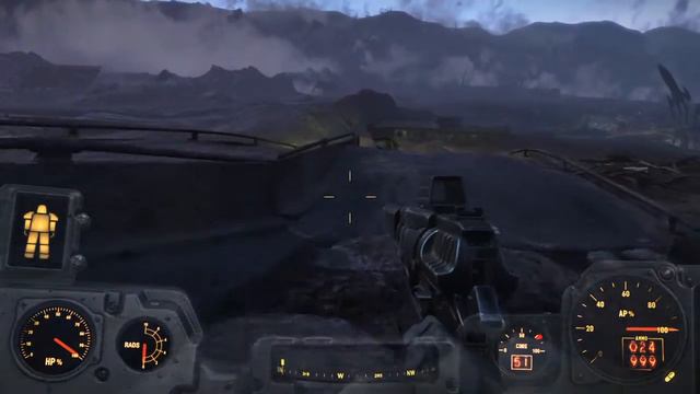 Fallout 4 - Clear Weather mod at glowing sea смотреть онлайн