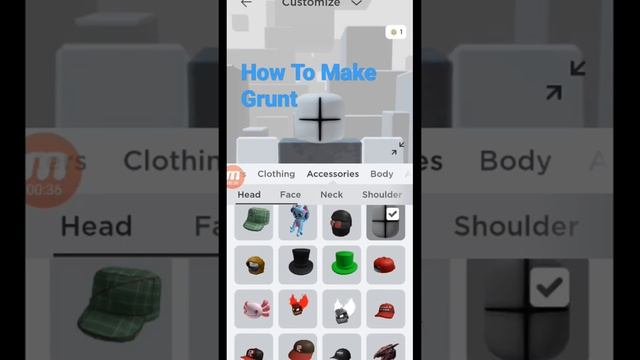 How to Make Grunt Avatar in roblox -Madness Combat- смотреть онлайн