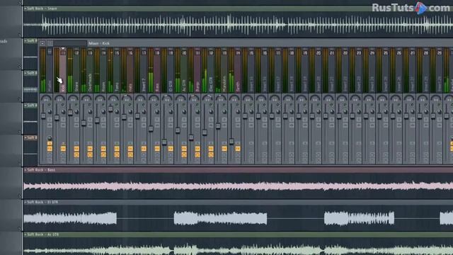 03. FL Studio - Группировка каналов микшера [RusTuts.com] смотреть онлайн