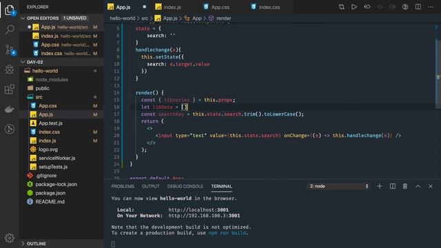 React JS Basic Search Bar Application #19 смотреть онлайн