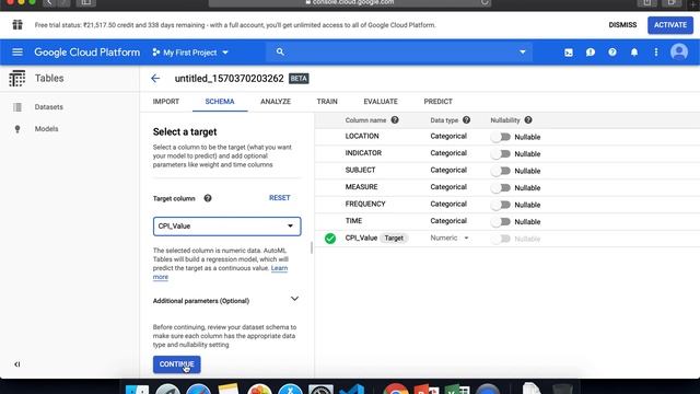 GCP AutoML tables смотреть онлайн