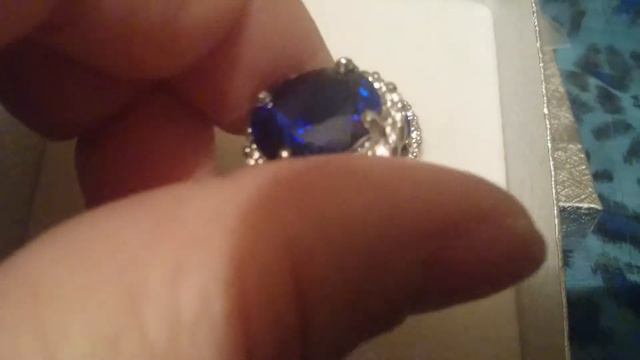 Сапфир комплект кольцо и серьги пусеты. смотреть онлайн