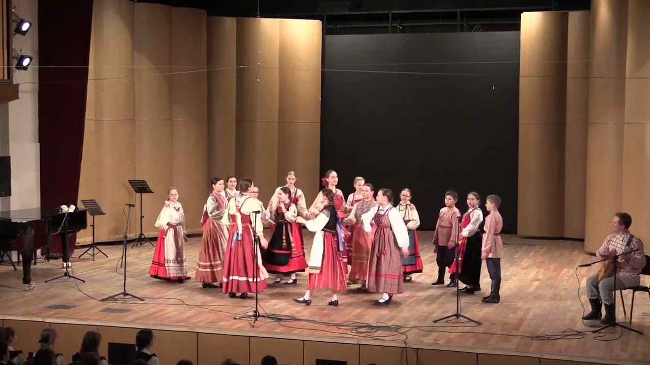 "На пушкинском на дворе", хороводная с. Болдино Нижегородской области смотреть онлайн