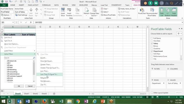 Grouping and Calculation in Pivot Table in Excel 2016 in Hindi By STT смотреть онлайн