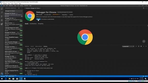 #4 - Create ASP.NET Core with React.js Application using VS Code  dotnet project templates tutorial