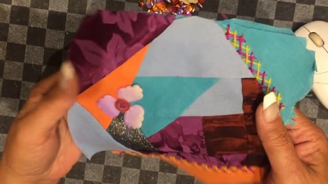 Красота из ничего/Сможет каждый/Декоративные стежки в лоскутном шитье смотреть онлайн