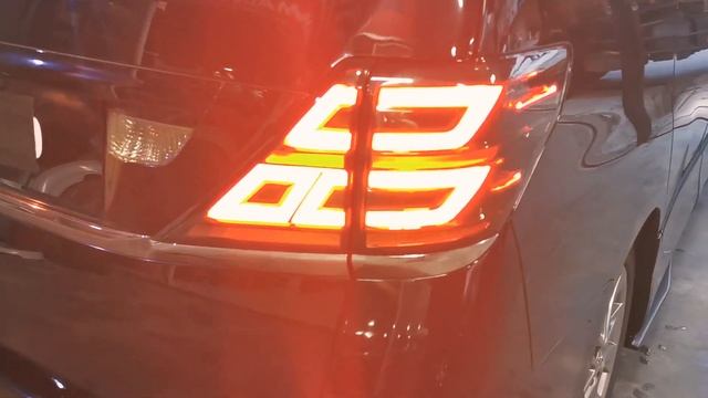 TOYOTA VELLFIRE AND ALPHARD ANH20 2008-14 LIGHT BAR TAIL LAMP (J-EMOTION DESIGN) смотреть онлайн