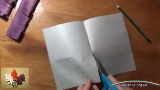 Цветы из бумаги гиацинт смотреть онлайн