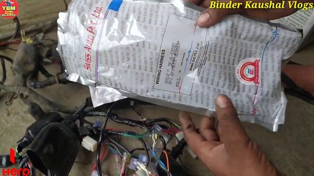 Splendor Wiring  // Hero genuine parts vs local parts // your bike mechanic // hero spare parts
