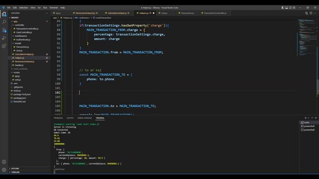 25. NodeJS, ExpressJS & MongoDB Backend Project - MFS Like Bkash: Cooked Transaction Initial смотреть онлайн