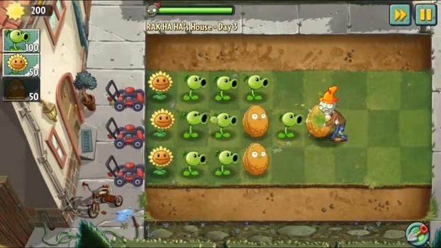 Играю с другом в Растение против зомби 2 смотреть онлайн