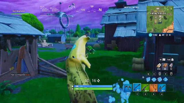 BANANA CHALLANGE|FORTNITE ROMANIA смотреть онлайн