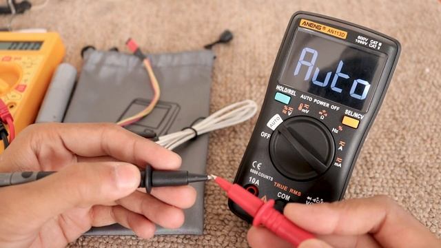 Auto Ranging Multimeter True RMS Review in Hindi ANENG AN113D смотреть онлайн