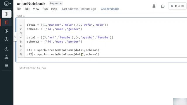24. union() & unionAll() in PySpark | Azure Databricks #spark #pyspark #azuredatabricks #azure смотреть онлайн