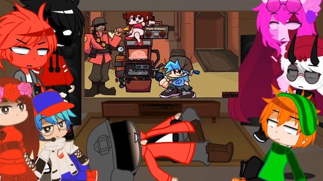 Friday Night Funkin React a TF 2 Mann co Part 1 Original смотреть онлайн