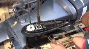 ВСКРЫТИЕ РЕДУКТОРА SUZUKI 140/ВЕРДИКТ СУРОВ И БЕЗАППЕЛЯЦИОННЕН!!!..