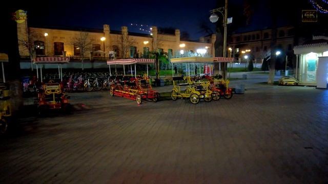Ночной Бродвей Ташкента. Сайилгох. Красота!(прогулка) | Night Broadway Tashkent. Beauty! (walking) смотреть онлайн