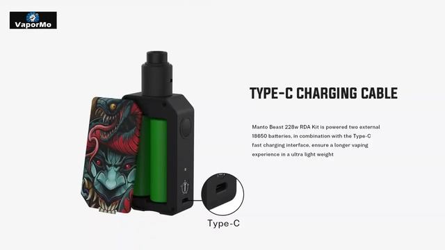 Rincoe Manto Beast VV Kit 228W with Metis RDA is comming soon!! смотреть онлайн
