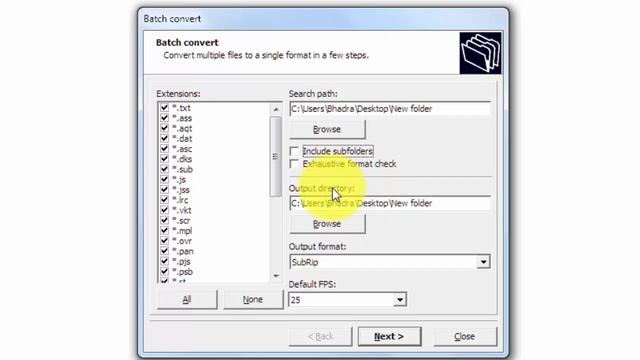 How to convert multiple subtitles into SRT at once using Subtitle Workshop смотреть онлайн