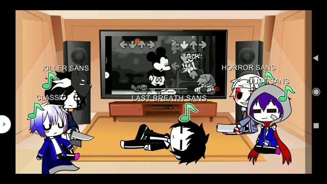 sans au react to friday night funkin vs suicide mouse mod |•next part 2 phase 3 or 4 |||like 5 смотреть онлайн